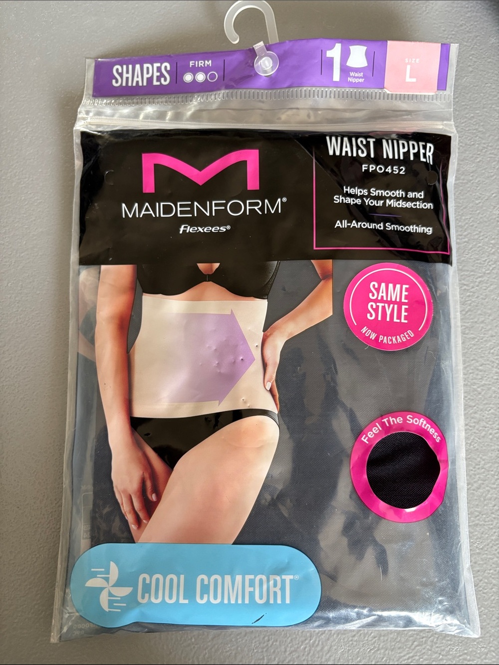 Maidenform Waist nipper pull-up firm Shapes smooths New